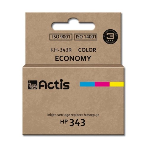 Tinta actis kh-343r (reemplazo de hp 343 c8766ee - estándar - 21 ml - color)