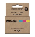 Tinta actis kh-704cr (reemplazo de hp 704 cn693ae - estándar - 9 ml - color)