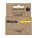 Tinta actis kh-655yr (repuesto hp 655 cz112ae - estándar - 12 ml - amarillo)