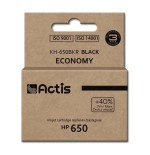 Tinta actis kh-650bkr (reemplazo para hp 650 cz101ae - estándar - 15 ml - negra)