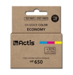 Tinta actis kh-650cr (reemplazo para hp 650 cz102ae - estándar - 9 ml - color)