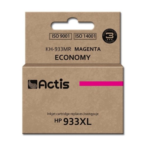 Tinta actis kh-933mr (reemplazo de hp 933xl cn055ae - estándar - 13 ml - magenta)