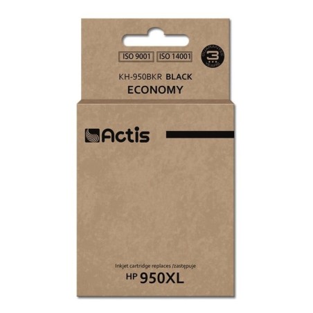 Tinta actis kh-950bkr (reemplazo de hp 950xl cn045ae - estándar - 80 ml - negra)