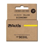 Tinta actis kh-903yr (reemplazo de hp 903xl t6m11ae - estándar - 12 ml - amarillo) - chip nuevo