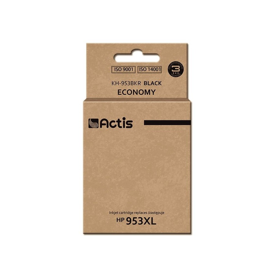 Tinta actis kh-953bkr (reemplazo para hp 953xl l0s70ae - estándar - 50 ml - negra) - chip nuevo