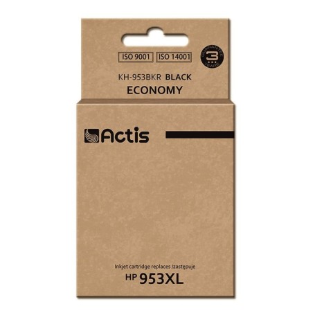 Tinta actis kh-953bkr (reemplazo para hp 953xl l0s70ae - estándar - 50 ml - negra) - chip nuevo