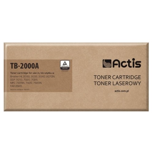 Actis tóner compatible para (reemplazo de brother tn-2000 / tn-2005 - estándar - 2500 páginas - negro)