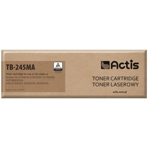 Tóner actis compatible para brother tn-245m - estándar - 2200 páginas - magenta)