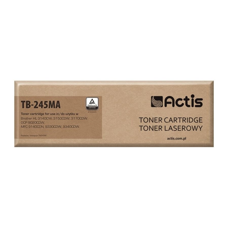 Tóner actis compatible para brother tn-245m - estándar - 2200 páginas - magenta)