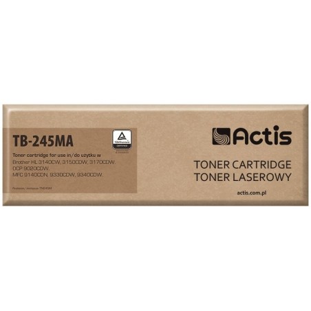 Tóner actis compatible para brother tn-245m - estándar - 2200 páginas - magenta)