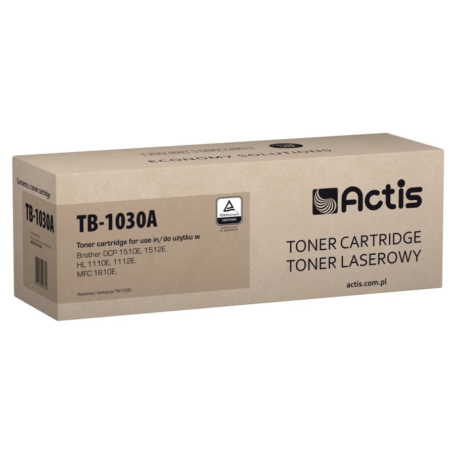 Tóner actis compatible para brother tn-1030 - estándar - 1000 páginas - negro)