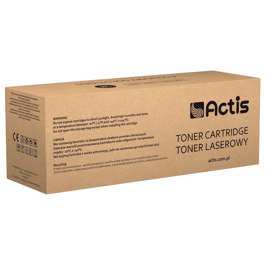 Cartucho de tóner actis th-49x (repuesto hp 49x q5949x canon crg-708h - estándar - 6000 páginas - negro)