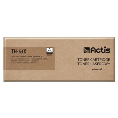 Actis th-53x cartucho de tóner compatible negro 1 pieza(s)