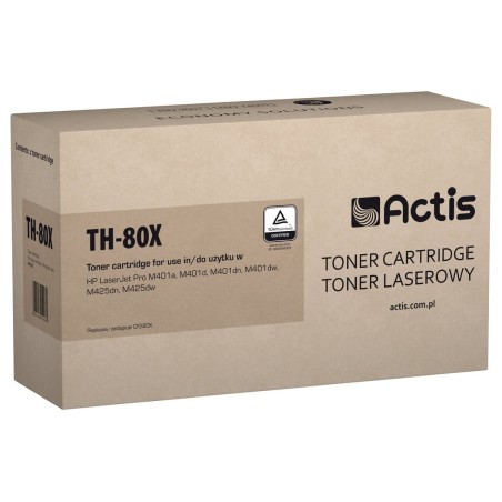 Tóner actis th-80x (reemplazo para hp 80x cf280x - estándar - 6900 páginas - negro)
