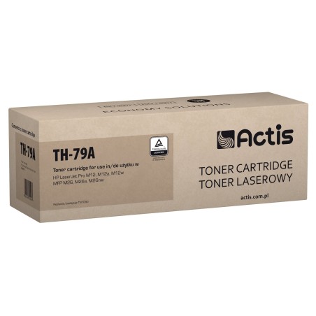 Tóner actis th-79a (reemplazo hp 79a cf279a - estándar - 1000 páginas - negro)