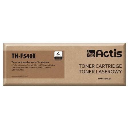 Actis toner th-f540x replacement hp 203x cf540x supreme 3200 pages - kompatibel - tonereinheit compatible negro 1 pieza(s)