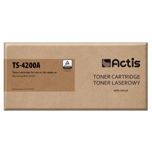 Tóner actis ts-4200a (reemplazo samsung scx-d4200a - estándar - 3000 páginas - negro)
