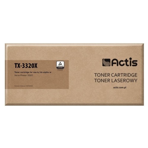 Actis cartucho de tóner tx-3320x (repuesto xerox 106r02306 11000 páginas negro)