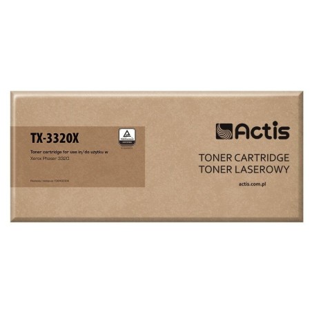 Actis cartucho de tóner tx-3320x (repuesto xerox 106r02306 11000 páginas negro)