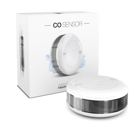 Sensor de monóxido de carbono fibaro z-wave fgcd-001 interno z-wave color blanco