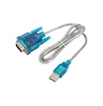 Akyga cable usb / rs-232 ak-co-02 usb a m / d-sub m ver. 9 pin 1m