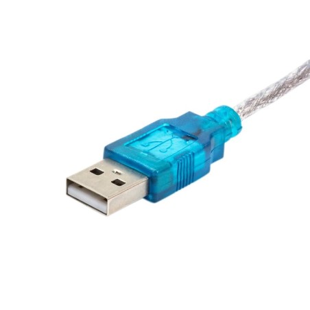 Akyga cable usb / rs-232 ak-co-02 usb a m / d-sub m ver. 9 pin 1m