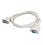 Cable akyga ak-co-04 (rs-232 f - rs-232 f, 2 m, white color)