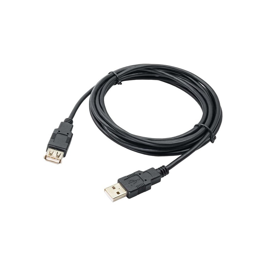 Extension usb akyga ak-usb-19 usb 2.0 m/h 3m negro