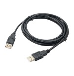 Extension usb akyga ak-usb-19 usb 2.0 m/h 3m negro