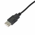 Extension usb akyga ak-usb-19 usb 2.0 m/h 3m negro