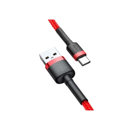 Baseus cafule usb cable 2 m usb 2.0 usb a usb c red
