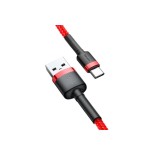 Baseus cafule usb cable 2 m usb 2.0 usb a usb c red
