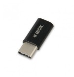 Ibox adaptador usb c a  micro-usb negro
