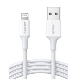 Cable ugreen 20728 (usb 2.0 m - lightning m, 1 m, white color)
