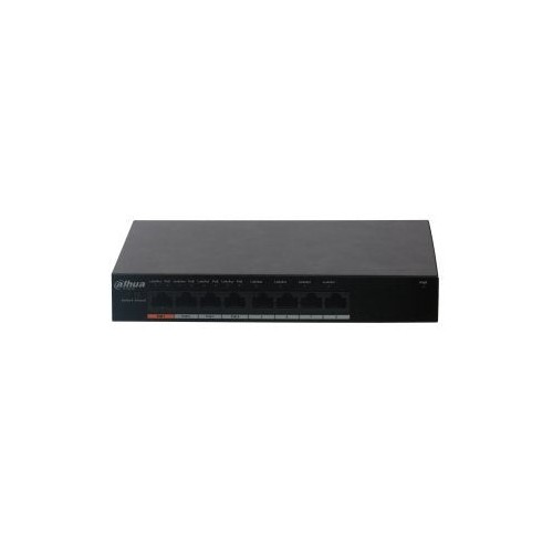 Dahua pfs3008-8et-60 switch poe 2.0 8 puertos 10/100 60w layer2