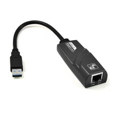 Akyga ak-ad-31 adaptador usb 3.0 a ethernet 1000 mbit / s negro