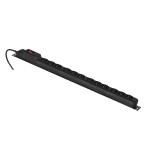 Protector de sobretensión activejet combo 12 salidas 5m 16 a 3680w negro