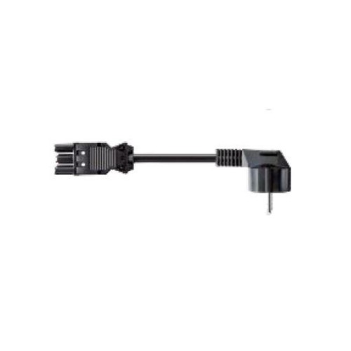 Bachmann 375.075 cable de alimentacion negro 2 m