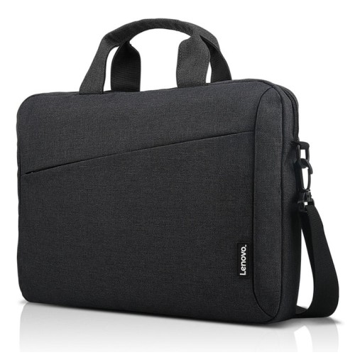 Maletin lenovo casual toploader t210 black 15.6 compartimento principal acolchado, bolsillo frontal, tira trasera para troley