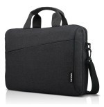 Maletin lenovo casual toploader t210 black 15.6 compartimento principal acolchado, bolsillo frontal, tira trasera para troley