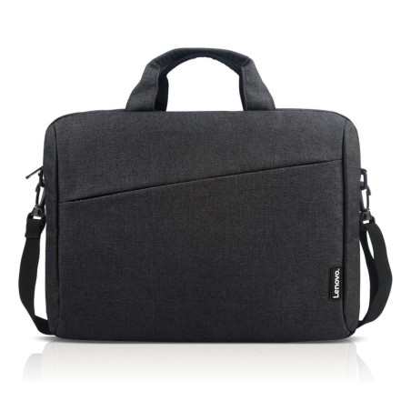 Maletin lenovo casual toploader t210 black 15.6 compartimento principal acolchado, bolsillo frontal, tira trasera para troley