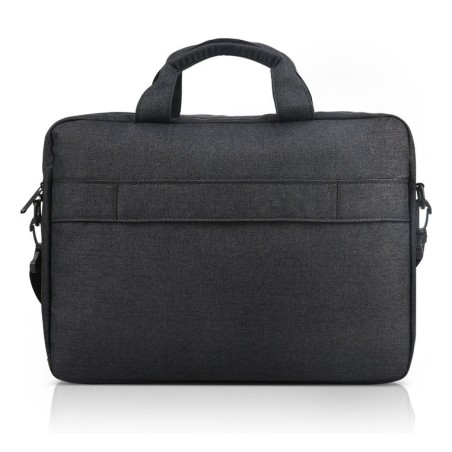 Maletin lenovo casual toploader t210 black 15.6 compartimento principal acolchado, bolsillo frontal, tira trasera para troley