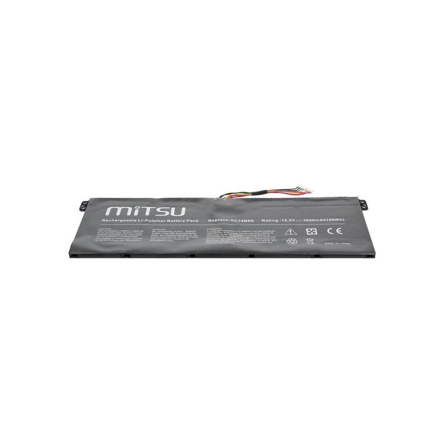 Battery for laptop mitsu bc/ac-e3 (46 wh, for acer laptops)