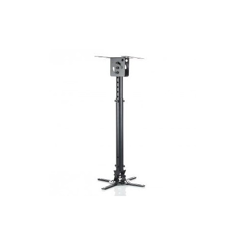 Art p-107b soporte montaje de techo para proyector (color negro)