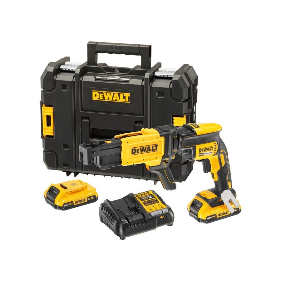 Destornillador de placa dewalt dcf620d2k-qw