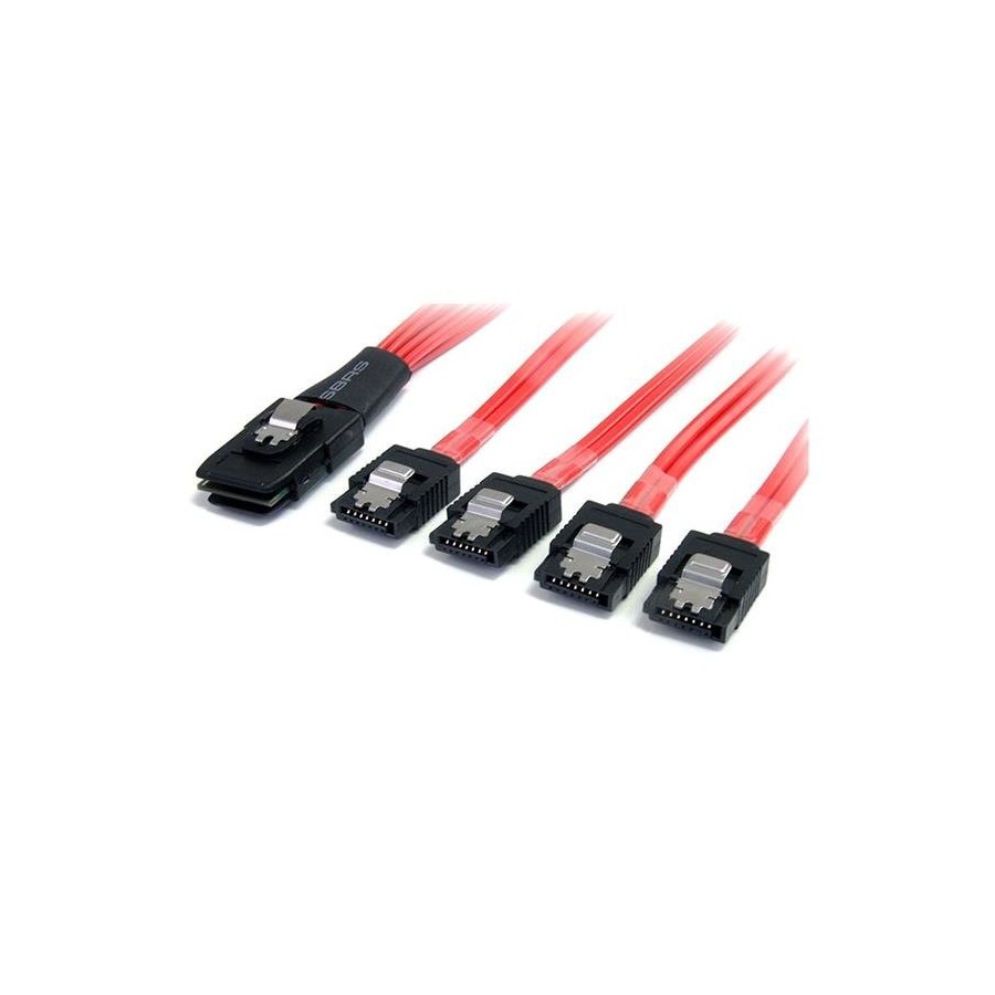 Startech cable adaptador de 50cm mini sas serial attached scsi sff 8087 msas isas
