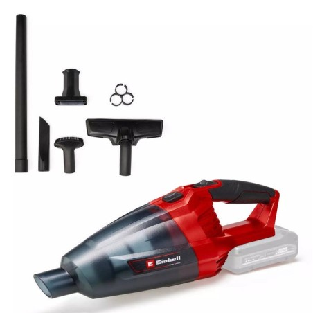 Aspirador de mano einhell te-vc 18 li  negro, rojo