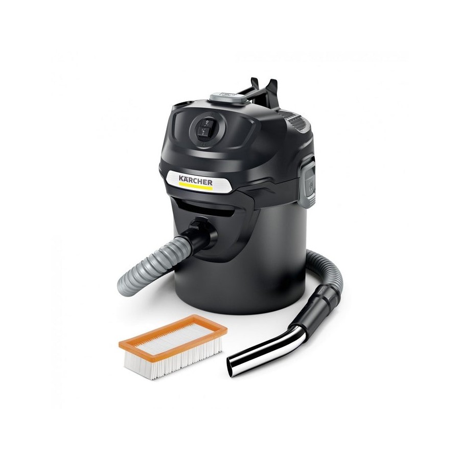 Aspirador industrial de ceniza karcher ad 2 600 aw 14 l negro