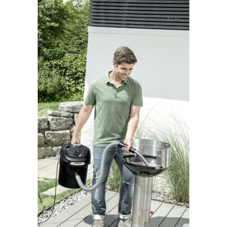 Aspirador industrial de ceniza karcher ad 2 600 aw 14 l negro