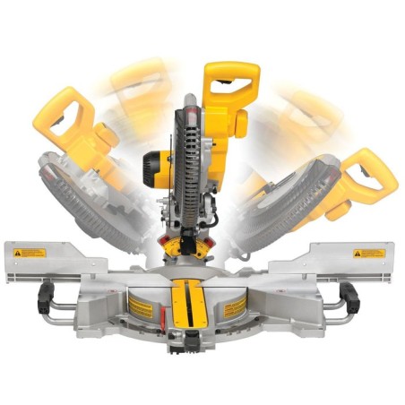 Dewalt ingleteadora telescopica dws780-qs (1675w, 305 mm)